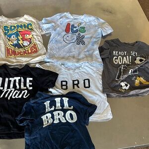 Kids Graphic T-Shirts Set - Multicolor